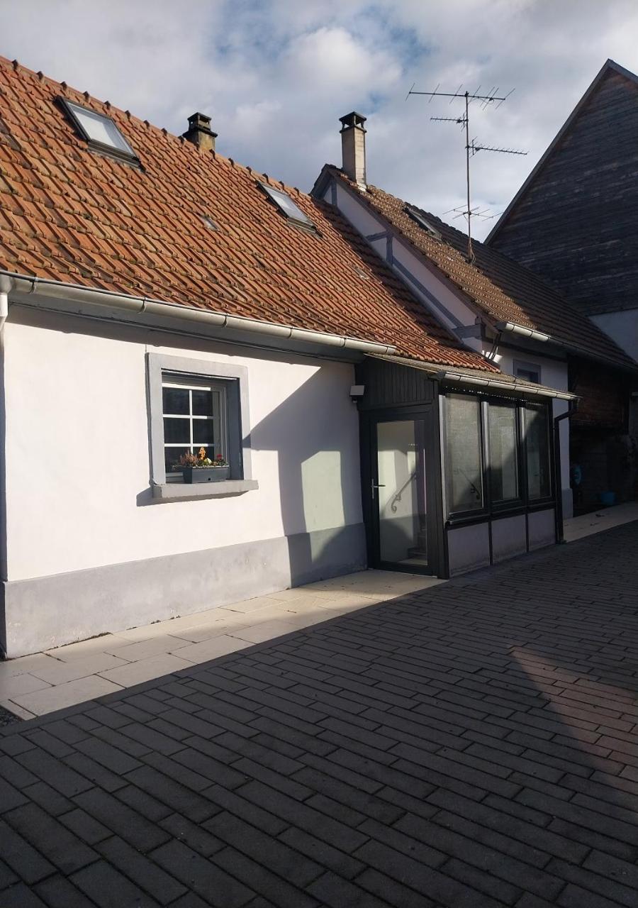 Charmant Cottage De Village Wittisheim Exterior photo
